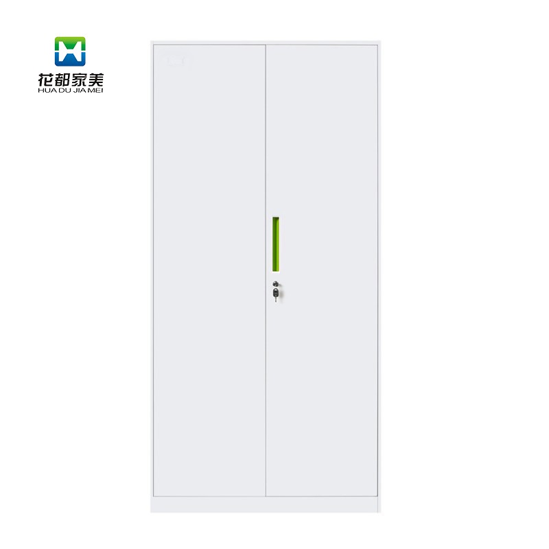 绿色抠手薄边五层通门文件柜 jmbx-06g